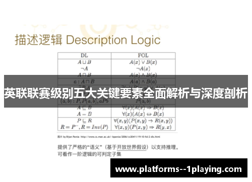 英联联赛级别五大关键要素全面解析与深度剖析