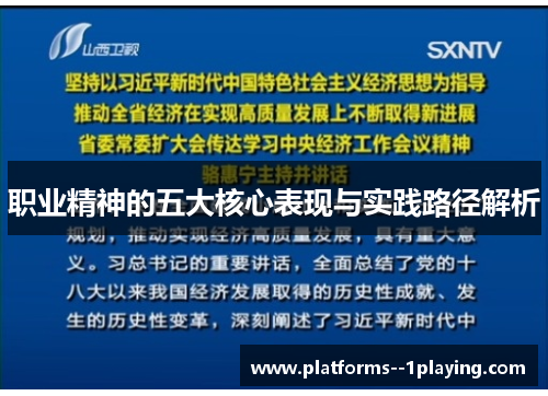 职业精神的五大核心表现与实践路径解析